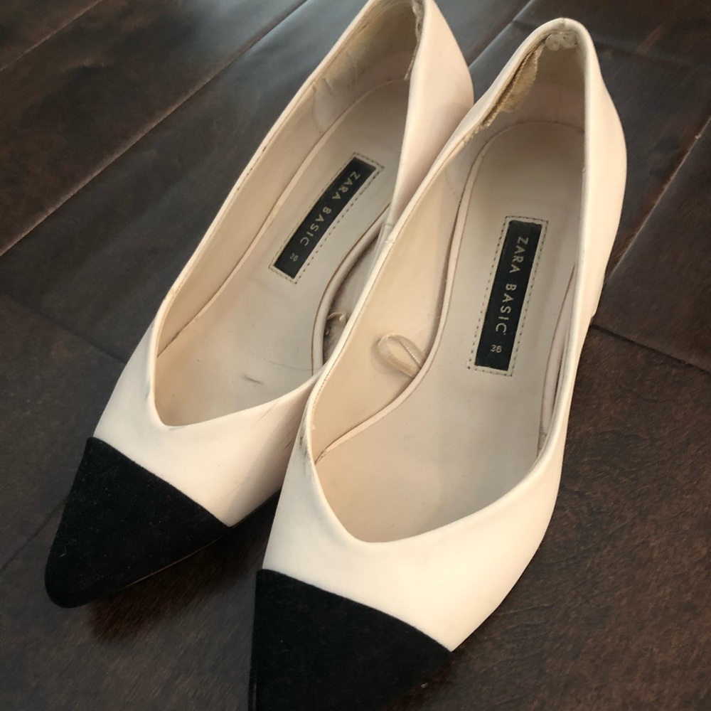 Zara block heel